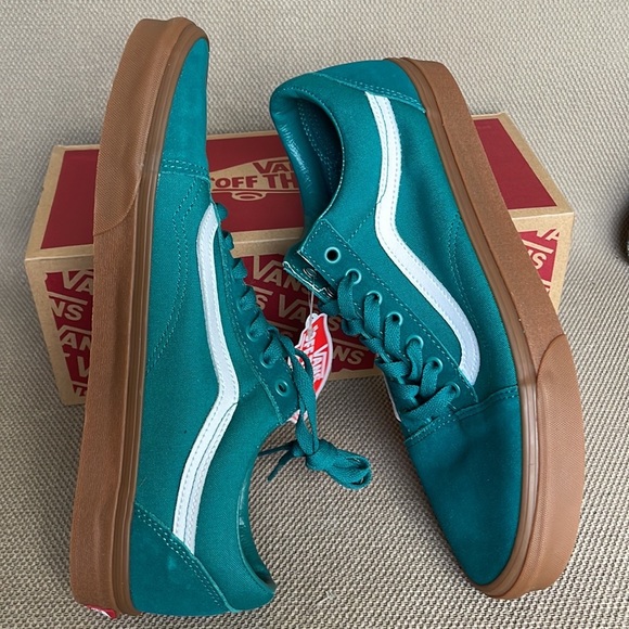 Vans Old Skool Quetzal Green / Gum mens - Picture 5 of 16